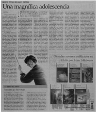 Una magnífica adolescencia