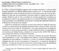 Literatura en la guerra civil