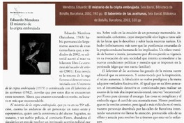 El Misterio de la cripta embrujada