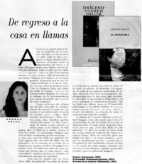 De regreso a la casa en llamas