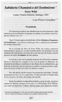 Sabiduría chamánica del sentimiento