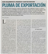 Pluma de exportación