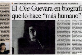 El Che Guevara en biografía que lo hace "más humano".