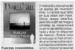 Fuerzas irresistibles.