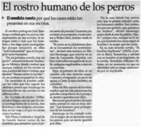 El rostro humano de los perros.