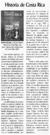 Historia de Costa Rica