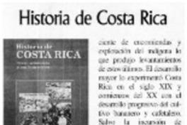 Historia de Costa Rica