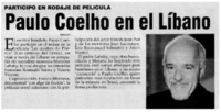 Paulo Coelho en el Líbano.