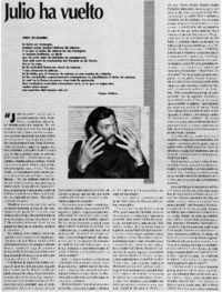 Julio ha vuelto
