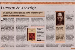 La muerte de la nostalgia