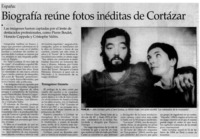 Biografía reúne fotos inéditas de Cortázar.