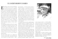 El escritor Bioy Casares