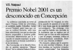 Premio Nobel 2001 es un desconocido en Concepción.