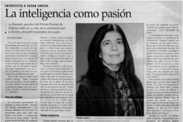 La inteligencia como pasión