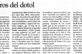 Saramago habla en Chile.