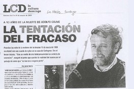 La tentación del fracaso".