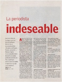 La periodista indeseable