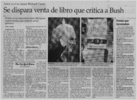 Se dispara venta de libro que critica a Bush