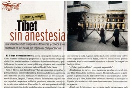 Tíbet sin anestesia.
