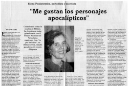 Me gustan los personajes apocalípticos"