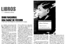 Shiki Nagaoka, una nariz de ficción