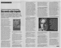 Una novela color tragedia