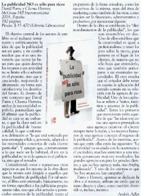 La Publicidad no es sólo para ricos