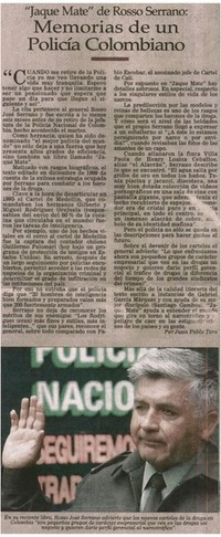 Memorias de un policía colombianos