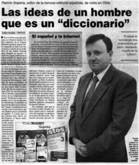 Las ideas de un hombre que es un "diccionario"