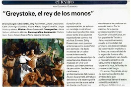 Greystoke, el rey de los monos