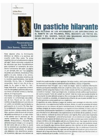 Un pastiche hilarante.