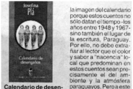 Calendario de desengaños.