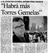 Habrá más Torres Gemelas".