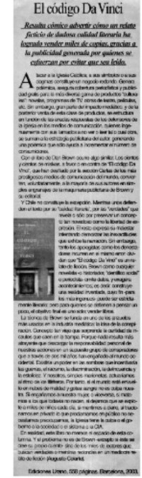 El Código Da Vinci