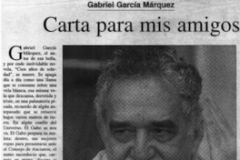 Carta para mis amigos