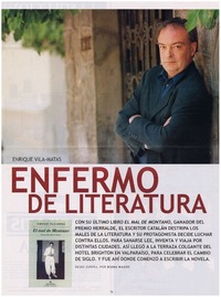 Enfermo de literatura