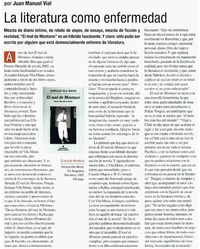 La literatura como enfermedad