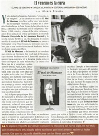 El veneno es la cura