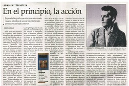 En el principio, la acción