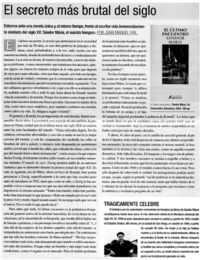 El Secreto más brutal del siglo