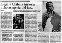 Llega a Chile la historia más completa del jazz