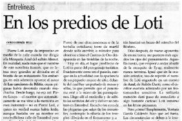 En los predios de Loti