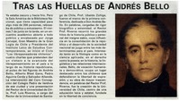 Tras las huellas de Andrés Bello.