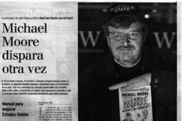 Michael Moore dispara otra vez