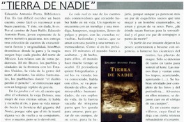 Tierra de nadie".