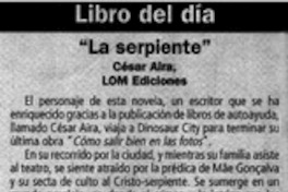 La serpiente"