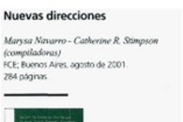 Nuevas direcciones