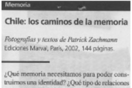 Chile: los caminos de la memoria