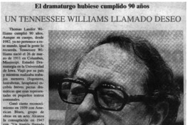 Un Tennessee Williams llamado deseo
