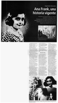 Ana Frank, una historia vigente.